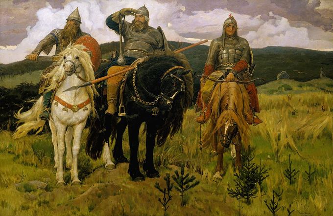 Три богатыря, В. Васнецов